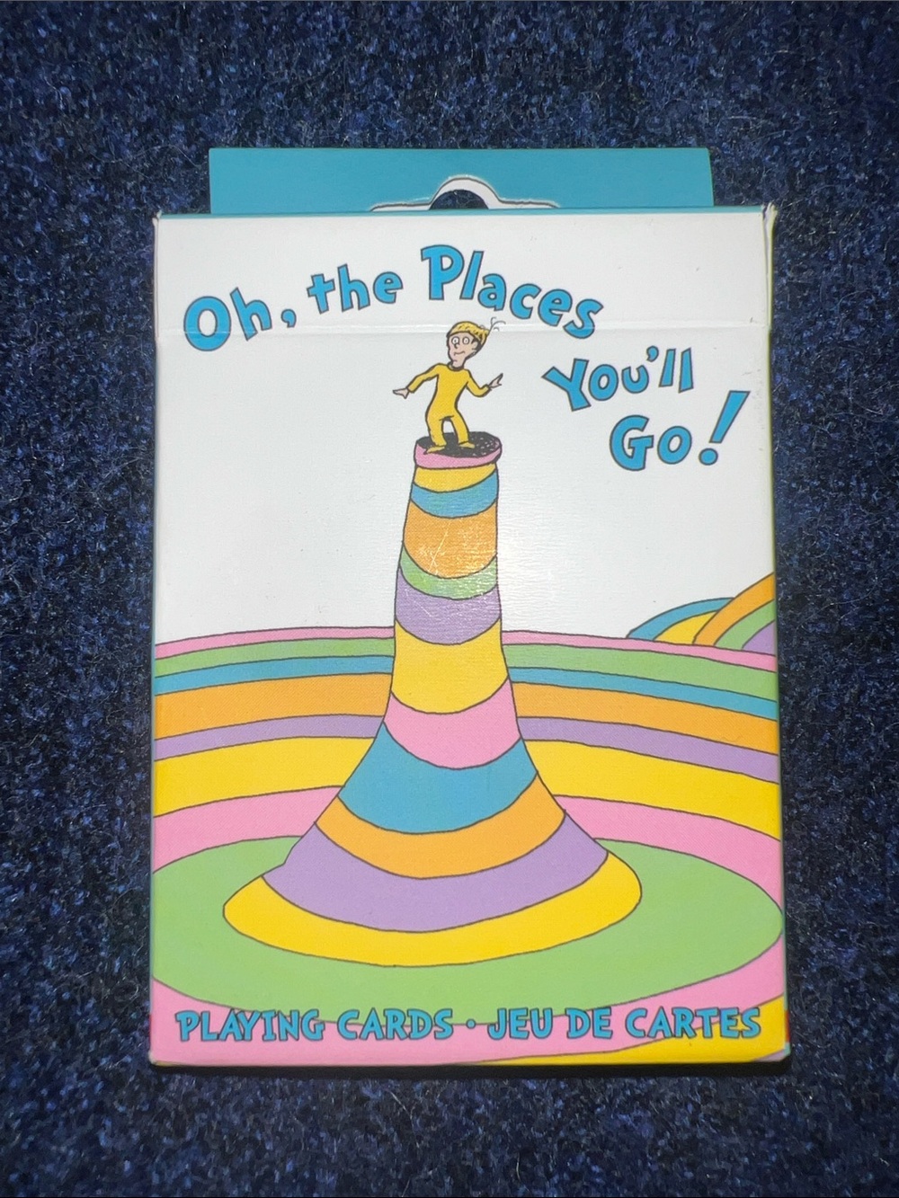 Dr. Seuss 'Oh, the Places You'll Go!' Playing Cards - NEW
